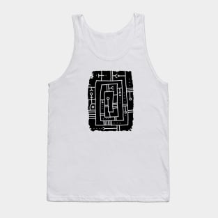 Tribal Geometry Tank Top